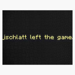 Jschlatt left the game. Jigsaw Puzzle RB0907 product Offical Jschlatt Merch